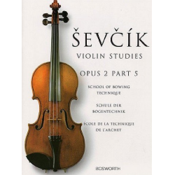 Violin Studies op.2,5 (en/dt/fr/it) -Otakar Sevcik