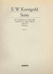 Suite op.23 : für 2 Violinen, -Erich Wolfgang Korngold