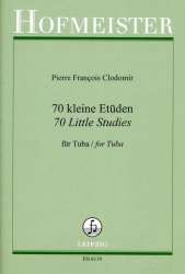 70 kleine Etüden : für Tuba -Pierre Clodomir