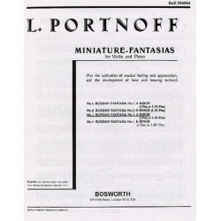 Russian Fantasia no.3 a minor : -Leo Portnoff