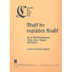 Musik der englischen Klassik : für -Armin Schmidt