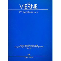 Sinfonie Nr.2 op.20 : für Orgel - Louis Victor Jules Vierne