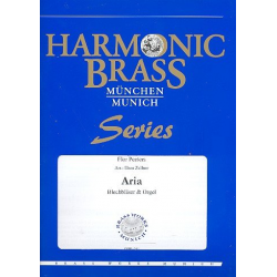 Aria : für 2 Trompeten, Horn, -Flor Peeters