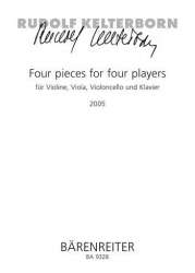 Four pieces for four players -Rudolf Kelterborn