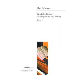 Sämtliche Lieder Band 2 : -Clara Schumann