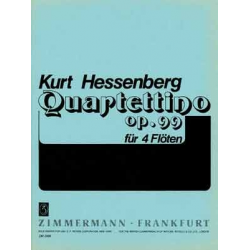 Quartettino op.99 : für 4 Flöten -Kurt Hessenberg