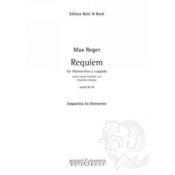 Requiem op.83,10 : für Männerchor -Max Reger