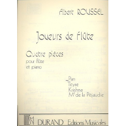 Pan op.27,1 : pour flûte et piano -Albert Roussel