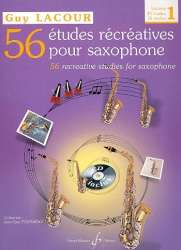 56 études récréatives vol.1 (+CD) : -Guy Lacour