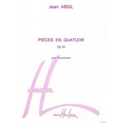 PIECES EN QUATUOR OP.35 : FUER -Jean Absil