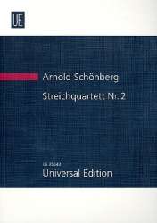Streichquartett fis-Moll Nr.2 op.10 : -Arnold Schönberg