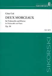 2 Morceaux op.36  : für Violoncello -Cesar Cui