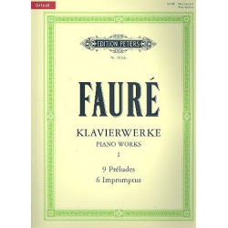 Klavierwerke Band 1 : -Gabriel Fauré