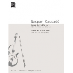 Danse du Diable vert : für -Gaspar Cassado