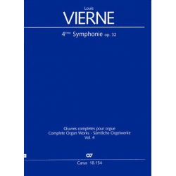 Sinfonie Nr.4 op.32 : für Orgel - Louis Victor Jules Vierne