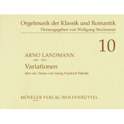 Variationen über ein Thema von Händel -Arno Landmann / Arr.Wolfgang Stockmeier