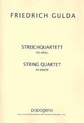 Musik für Streichquartett fis-Moll -Friedrich Gulda