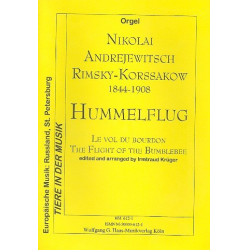 Hummelflug : für Orgel -Nicolaj / Nicolai / Nikolay Rimskij-Korsakov