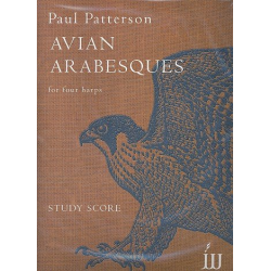 Avian Arabesques : for 4 harps -Paul Patterson