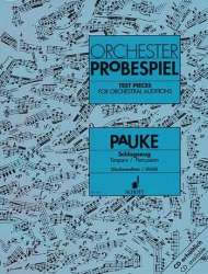 Orchester-Probespiel Pauke / Schlagzeug -Diverse / Arr.Hermann Gschwendtner