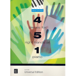 4 Pieces : for 5 right Hands at 1 Piano -Mike Cornick