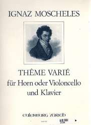 Thème varié op.138b : für -Ignaz Moscheles