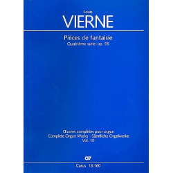 Suite Nr.4 op.55 : für Orgel - Louis Victor Jules Vierne