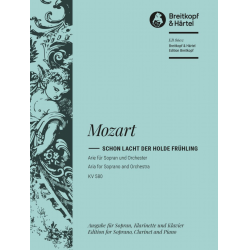 Schon lacht der holde Frühling -Wolfgang Amadeus Mozart / Arr.Franz Beyer