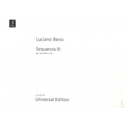 Sequenza 3 (1966): per voce femminile -Luciano Berio