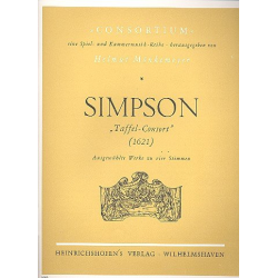 Taffel-Consort : Ausgewählte Werke -Thomas Simpson