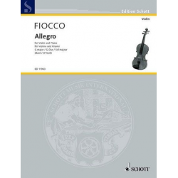 Allegro G-Dur : -Joseph-Hector Fiocco