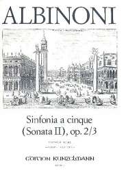 Sinfonia a cinque C-Dur op.2,3 : -Tomaso Albinoni