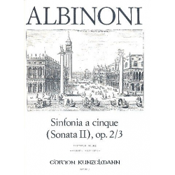 Sinfonia a cinque C-Dur op.2,3 : -Tomaso Albinoni