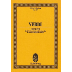 Streichquartett e-Moll -Giuseppe Verdi