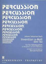 Invention a-Moll BWV784 : -Johann Sebastian Bach / Arr.Bertold Hummel