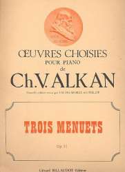 3 Menuets op.51 : pour piano -Charles Henri Valentin Alkan