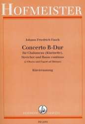 Konzert B-Dur für Chalumeau (Klarinette), -Johann Friedrich Fasch