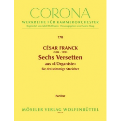 6 Versetten aus L'Organiste : -César Franck / Arr.Christa Roelcke