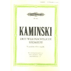Weihnachtliche Liedsätze : für gem Chor -Heinrich Kaminski