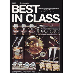 Best in Class Buch 1 - Deutsch - Bb Klarinette -Bruce Pearson