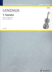 Sonate Nr.1 : für Violione und Klavier -Harald Genzmer
