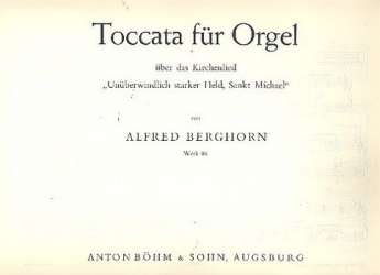 Toccata op.86 über das Kirchenlied -Alfred Berghorn