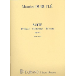 Suite op.5 : pour orgue -Maurice Duruflé