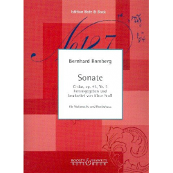 Sonate G-Dur op.43,3 : für -Bernhard Romberg
