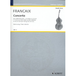 Konzert für Kontrabass (Solostimmung) - Jean Francaix