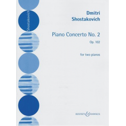 Konzert Nr.2 op.102 für Klavier und Orchester : -Dmitri Shostakovitch / Schostakowitsch