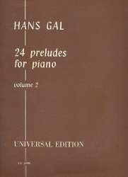 24 preludes vol.2 (nos.13-24) : -Hans Gal
