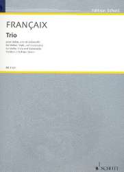 Trio : pour violon, alto et violoncelle -Jean Francaix