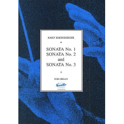 3 SONATAS : FOR ORGAN (OP.27, 65 -Josef Gabriel Rheinberger