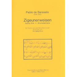 Zigeunerweisen für Violine und -Pablo de Sarasate